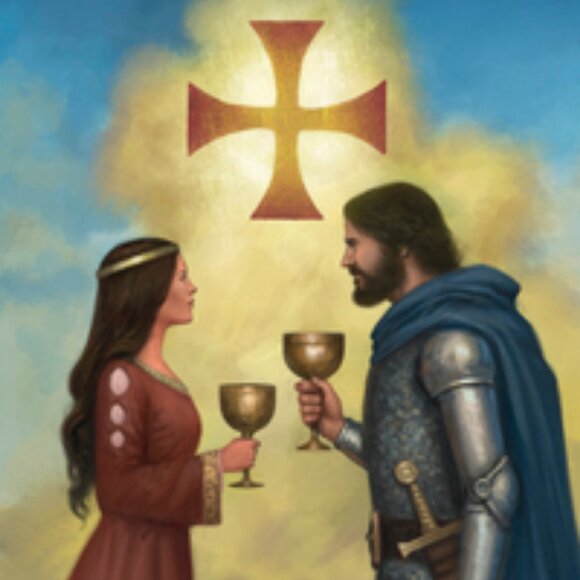 Knights Templar Tarot, Rider-Waite-Smith, divination, beginner deck, guidebook - Picture 4 of 5